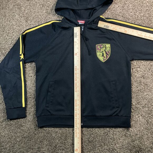 Harry Potter Zip-Up Quidditch Gryffindor Jacket Hoodie Size L - Picture 5 of 10